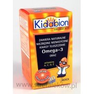 Kidabion Omega-3 Pomarańcza kapsułki poprawiające pamięć i koncentrację