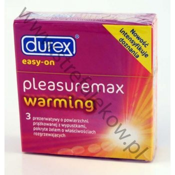 Prezerwatywy DUREX Pleasure MAX Warming