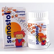 Sanostol witaminy dla dzieci do ssania