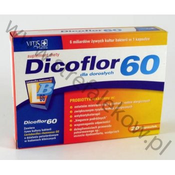 Dicoflor 60 kapsułki Lactobacillus LGG