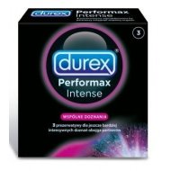 Prezerwatywy Durex Performax Intense potęgujące doznania obojga partnerów