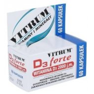 VITRUM D3 Forte 60 kapsułek 2000 j.m. cholekalcyferolu