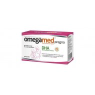 Omegamed PREGNA roślinne DHA 60 kapsułek dla kobiet w ciąży i karmiących 