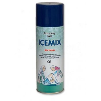 IceMix sztuczny lód w aerozolu na stłuczenia kontuzje szybko uśmierza ból