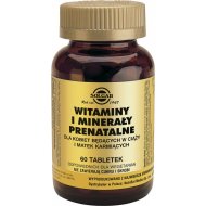 Solgar Witaminy i minerały prenatalne dla kobiet w ciąży i karmiących