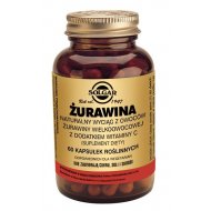 Solgar Żurawina Wielkoowocowa w kapsułkach