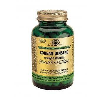 Solgar Żeń-Szeń Koreański Korean Ginseng