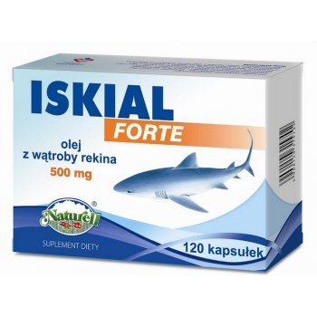 Iskial Forte olej z wątroby rekina 500 mg