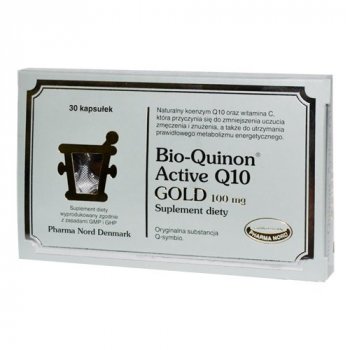 Bio-Quinon Active Q10 GOLD 100 mg koenzymu Q10 Pharma Nord