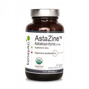 Astaksantyna 12 mg AstaZine 30 kapsułek