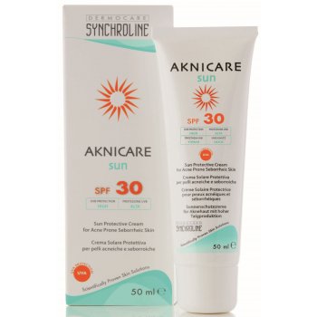 Synchroline Aknicare Sun SPF30 krem przeciwtrądzikowy