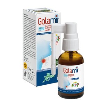 Golamir Spray na ból i podrażnienie gardła Aboca