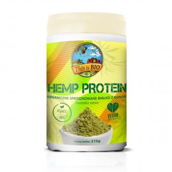 Hemp Protein 210 g Organiczne Białko Konopii