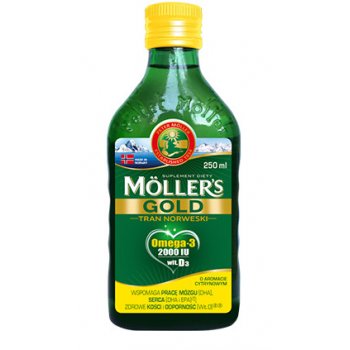 Tran Moller's GOLD w płynie smak cytrynowy