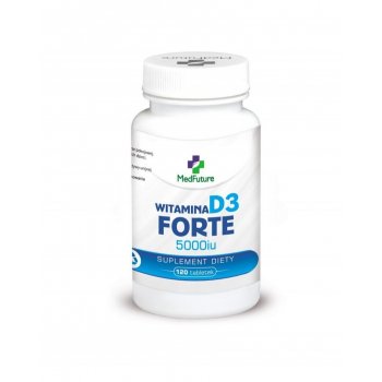 MedFuture Witamina D3 Forte 5000 jednostek 120 tabletek