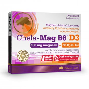 Olimp Chela-Mag B6 + D3 i K2