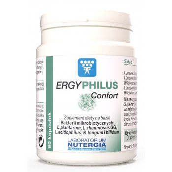Ergyphilus Confort 60 kapsułek Nutergia Bakterie Mikrobiotyczne