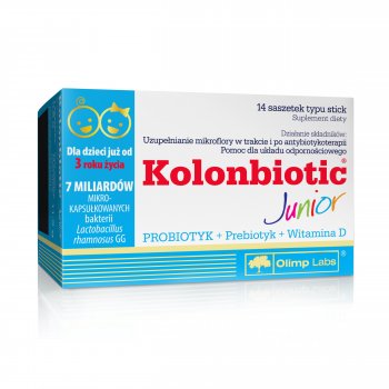 Olimp Kolonbiotic Junior z Prebiotykiem i Vit. D3