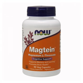 Magtein L-Treonian Magnezu Now foods