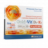 Olimp Gold-Vit D3 + K2 w oleju lnianym