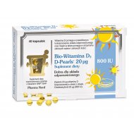Bio-Witamina D3 D-Pearls 20 ug 800 IU