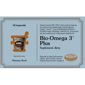 Bio-Omega 3 Plus z Kwasem Foliowym i Vit. B12