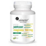 Medicaline Jabłczan magnezu 140 mg z B6 (P-5-P) x 100 Vege caps.