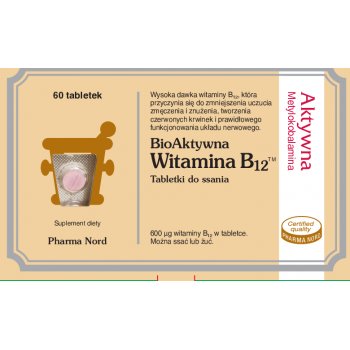 BioAktywna Witamina B12 do ssania Pharma Nord