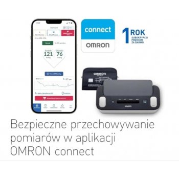 Ciśnieniomierz Omron z EKG