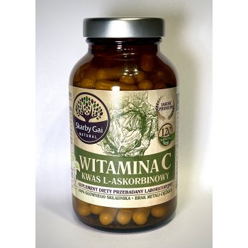 Witamina C Naturalna Kapsułki z Kiszonej Kapusty Skarby Gai 120 sztuk