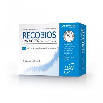 Recobios Synbiotyk 20,3 mld Bakterii Probiotycznych + Prebiotyk