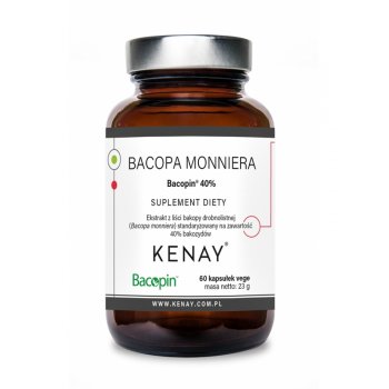 Bacopa Monniera Brahmi Ekstrakt Bacopin 40%