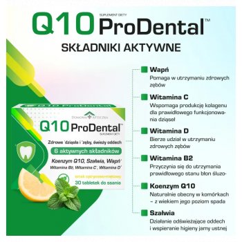 Q10 Pro Dental Zdrowe Dziąsła Zęby Świeży Oddech