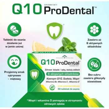 Q10 Pro Dental Zdrowe Dziąsła Zęby Świeży Oddech