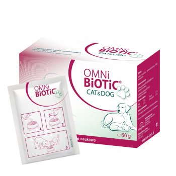 Omni-Biotic Cat & Dog Probiotyk dla Zwierząt Domowych