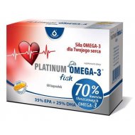 PLATINUM OMEGA-3 fish wysokie 70% stężenie rybich kwasów omega-3