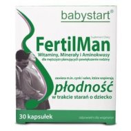 FertilMan witaminy, minerały i aminokwasy dla poprawy płodności mężczyzn