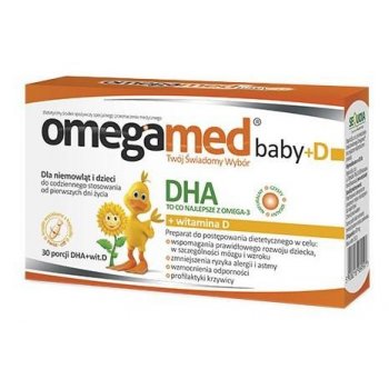 Omegamed baby+D DHA z alg