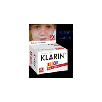 Klarin JUNIOR od 6 roku życia 30 tabletek