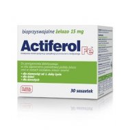 Actiferol Fe 15 mg żelazo w saszetkach