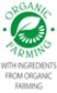 logo organic farming skladniki upraw biologicznych